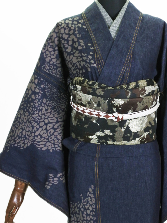 半衿 ミラーニットMD511（グレー） 半衿 JOTARO SAITO