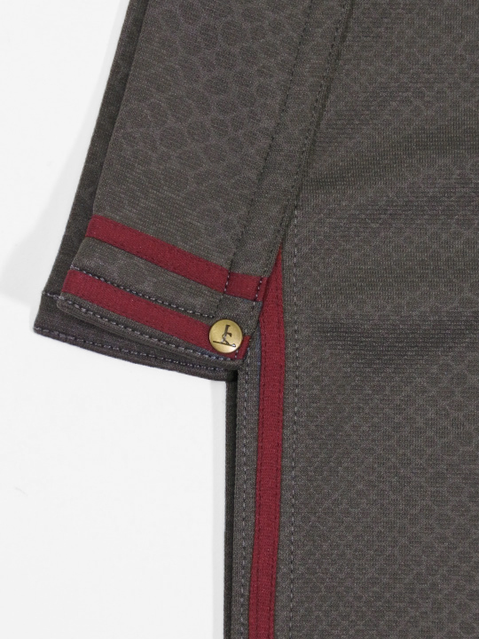 メンズジャージ パイソン（チャコール×ロゼ） ジャージキモノ