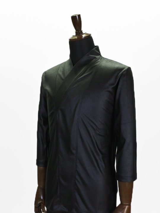 着物 着物衿カットソー エコテックスレザー（ブラック） カットソー JOTARO