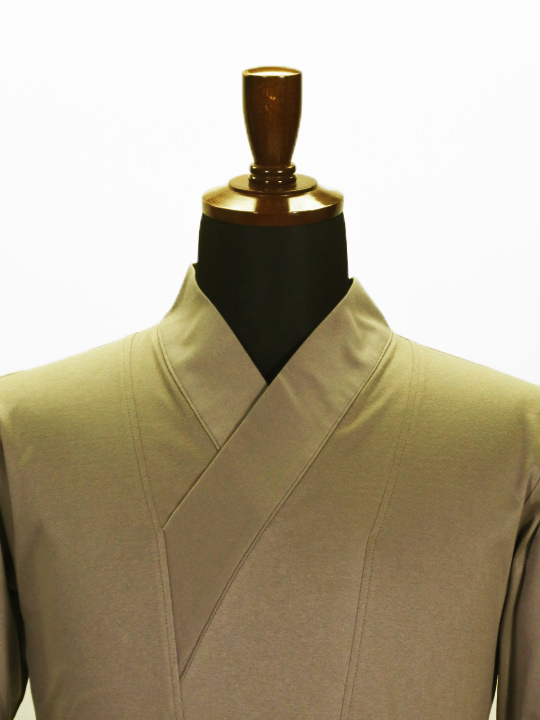 着物衿カットソー スムース26 (グレージュ) カットソー JOTARO SAITO