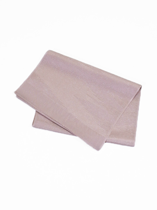 OA22-01-04帯揚げ (ギシャ・ピンクグレー) 夏帯締め・帯揚げ