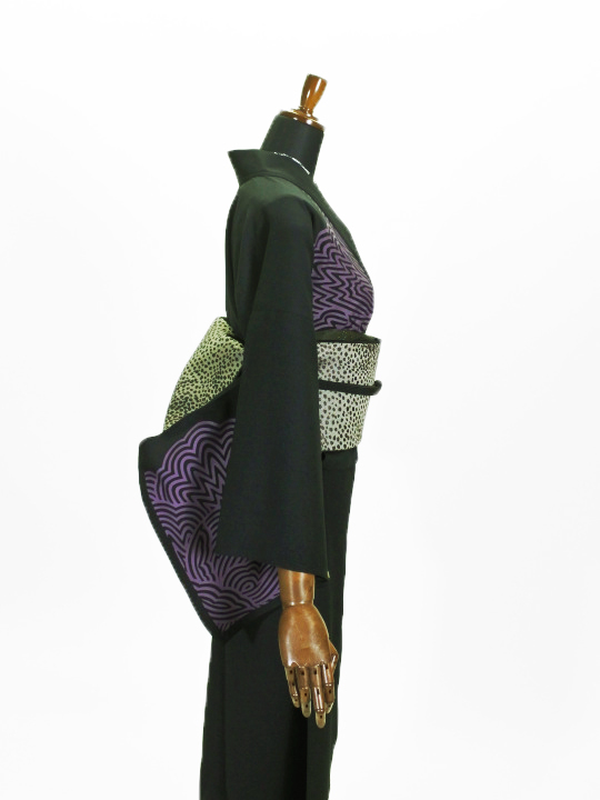 兵児帯 25-01-02アニマル(ベージュ×ブラウン) 兵児帯 JOTARO SAITO