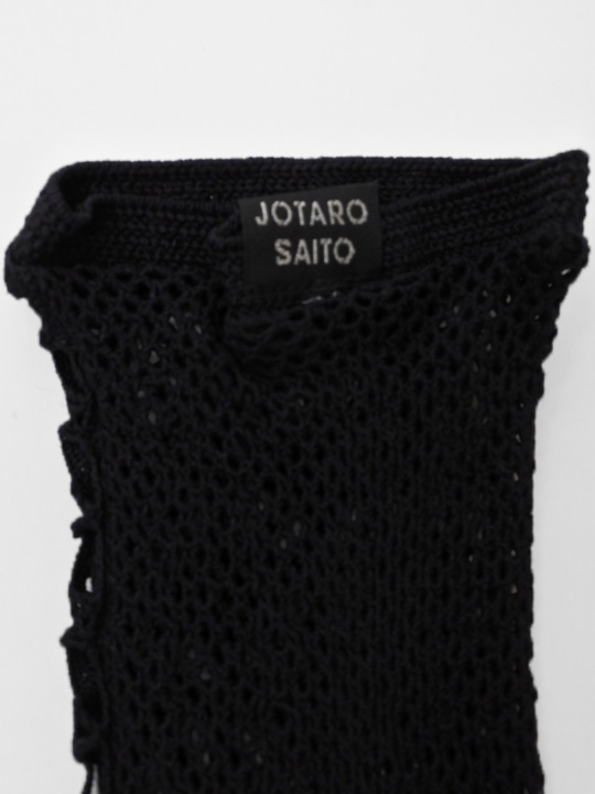 トーション足袋 (レース黒×グレー)F 足袋 JOTARO SAITO